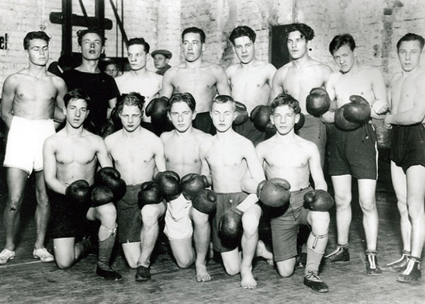 1920'S TEENAGERS BOXING TEAM, VINTAGE, TESTOSTERONE, BODY COMPLEXION